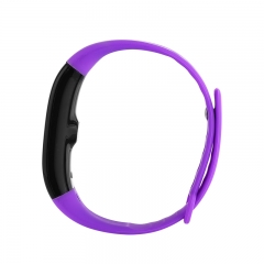 V6 Purple Silicon Deportes Wristband Deep WaterProof rápida carga inteligente pulsera