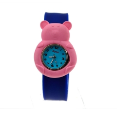 Reloj de regalo de Navidad reloj de silicona reloj colorido forma animal para los niños