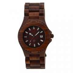 OEM de alta calidad Vogue de madera regalo reloj de cuarzo
