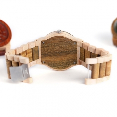 Nuevo regalo de Movimiento de Japón de Protección Ambiental Reloj de madera