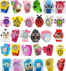 Una variedad de formas y colores relojes lindo y relojes de alta calidad para los niños
