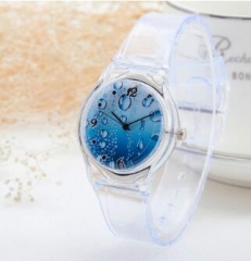 reloj de la correa del caucho de silicón con la alta calidad y el reloj de la cara del dial múltiple
